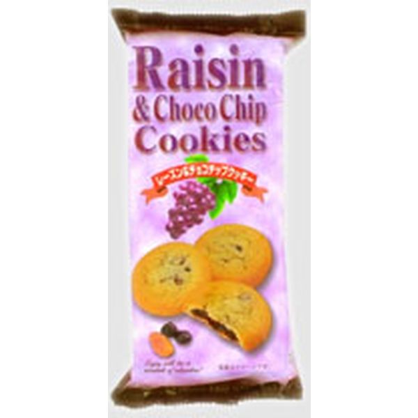 レーズンチョコチップクッキー 8枚(12入り)
